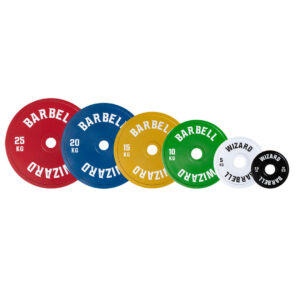 DISCOS CALIBRADOS BARBELL WIZARD ACERO